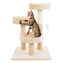 Pet Adobe 3-Tier 27.5-in Cat Tree, Beige