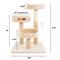 Show in main carousel: Pet Adobe 3-Tier 27.5-in Cat Tree, Beige slide 2 of 8