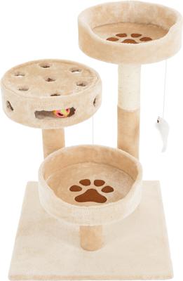 Show full view: Pet Adobe 3-Tier 27.5-in Cat Tree, Beige slide 7 of 8