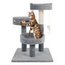 Pet Adobe 3-Tier 27.5-in Cat Tree, Gray