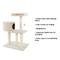 Show in main carousel: Pet Adobe 3-Tier 31-in Sisal Cat Scratching Post slide 3 of 8