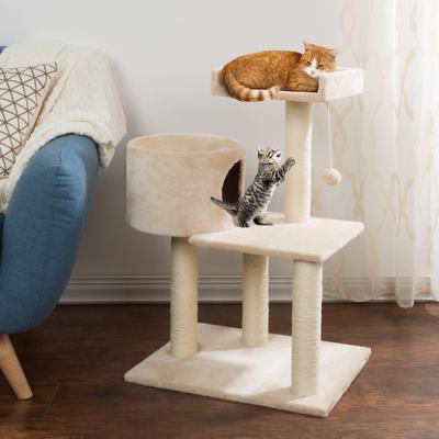 Show full view: Pet Adobe 3-Tier 31-in Sisal Cat Scratching Post slide 4 of 8