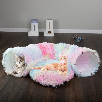 Show full view: Pet Adobe 36-in Cat Tunnel Bed, Multi slide 2 of 7