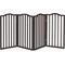 Show in main carousel: Pet Adobe 4-Panel Indoor Foldable Dog Gate, Brown slide 4 of 6