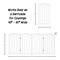 Show in main carousel: Pet Adobe 4-Panel Indoor Foldable Dog Gate, White slide 4 of 5