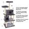 Show in main carousel: Pet Adobe 5-Tier 58.5-in Cat Tree & Condo slide 3 of 8