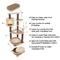 Show in main carousel: Pet Adobe 6-Tier 43.5-in Cat Tree & Condo slide 3 of 7