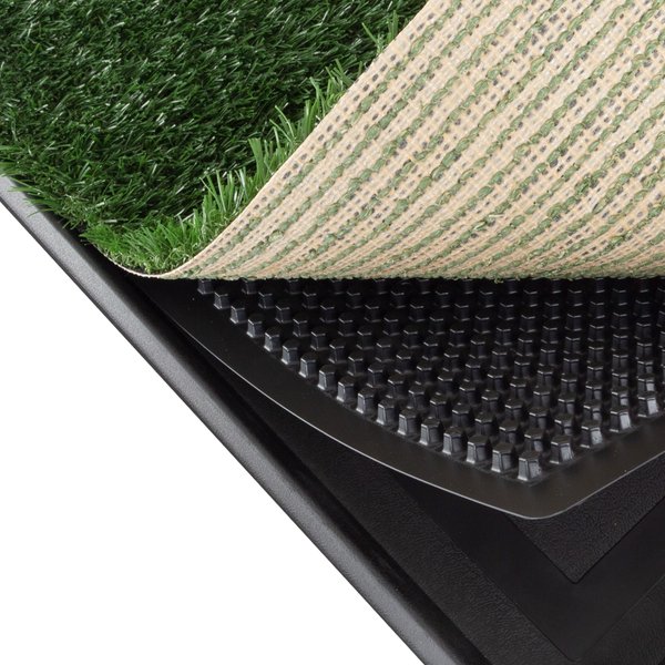 Pet Adobe Artificial Grass Potty Trainer Dog Mat