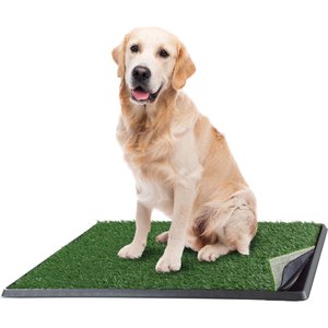 Pet Adobe Artificial Grass Potty Trainer Dog Mat, Large, 4-Layer