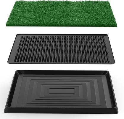 Show full view: Pet Adobe Artificial Grass Potty Trainer Dog Mat, Medium, 3-Layer slide 3 of 7