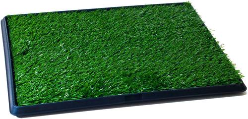 Show full view: Pet Adobe Artificial Grass Potty Trainer Dog Mat, Small, 3-Layer slide 2 of 4