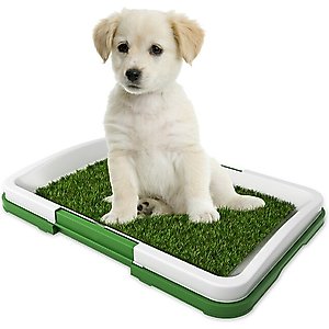 Pet Adobe Artificial Grass Potty Trainer Dog Mat, X-Small, 3-Layer