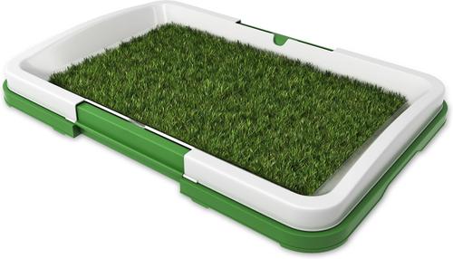 Show full view: Pet Adobe Artificial Grass Potty Trainer Dog Mat, X-Small, 3-Layer slide 6 of 7