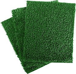 Pet Adobe Artificial Grass Replacement Dog Mat, 3 count, Large