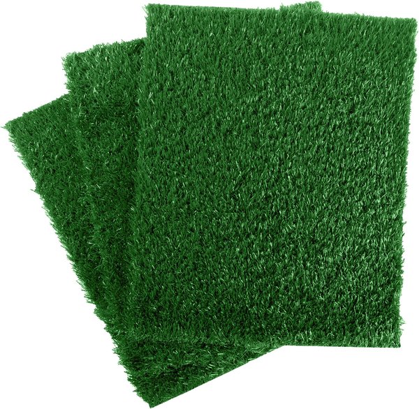 Show full view: Pet Adobe Artificial Grass Replacement Dog Mat, 3 count, Large slide 1 of 6