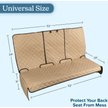 Show in main carousel: Pet Adobe Back Seat Dog & Cat Car Seat Cover, Beige slide 5 of 7