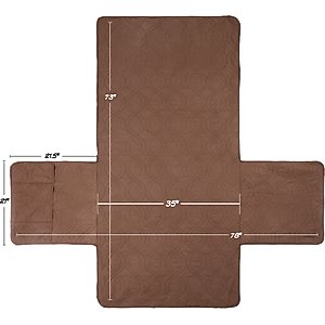 Pet Adobe Chair Furniture Cover, Brown