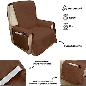 Pet Adobe Chair Furniture Cover, Brown