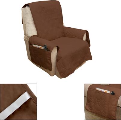 Show full view: Pet Adobe Chair Furniture Cover, Brown slide 6 of 7