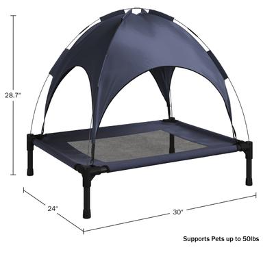 Show full view: Pet Adobe Elevated Canopy Dog Bed, Medium slide 2 of 10