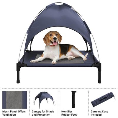 Show full view: Pet Adobe Elevated Canopy Dog Bed, Medium slide 5 of 10