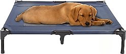 Pet Adobe Elevated Dog Bed, Blue, Large