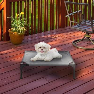 Show full view: Pet Adobe Elevated Dog Bed, Blue, Small slide 6 of 9