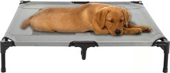 Pet Adobe Elevated Dog Bed, Gray, Large