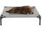 Show in main carousel: Pet Adobe Elevated Dog Bed, Gray, Medium slide 1 of 9