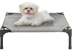 Pet Adobe Elevated Dog Bed, Gray, Small