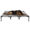 Pet Adobe Elevated Dog Bed, Gray, X-Large