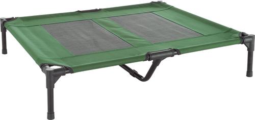 Show full view: Pet Adobe Elevated Dog Bed, Green, Large slide 9 of 10