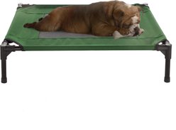 Pet Adobe Elevated Dog Bed, Green, Medium slide 1 of 8