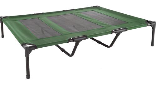 Show full view: Pet Adobe Elevated Dog Bed, Green, X-Large slide 9 of 10