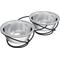 Show in main carousel: Pet Adobe Elevated Pet Bowls with Stand Dog & Cat Bowls, Steel, Large slide 1 of 6