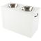 Show in main carousel: Pet Adobe Elevated with Storage Dog & Cat Bowls, White slide 1 of 6