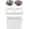 Show in main carousel: Pet Adobe Elevated with Storage Dog & Cat Bowls, White slide 4 of 6