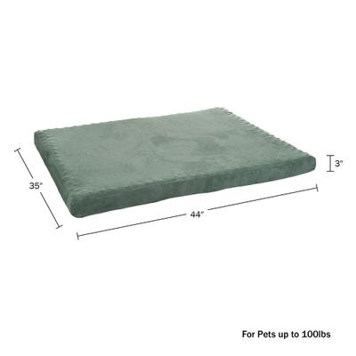 Show full view: Pet Adobe Foam Covered Dog Bed, Forest, Large slide 6 of 8