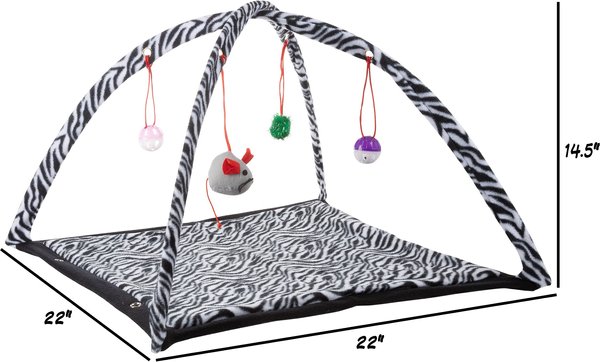 Show full view: Pet Adobe Foldable Cat Activity Center slide 2 of 7