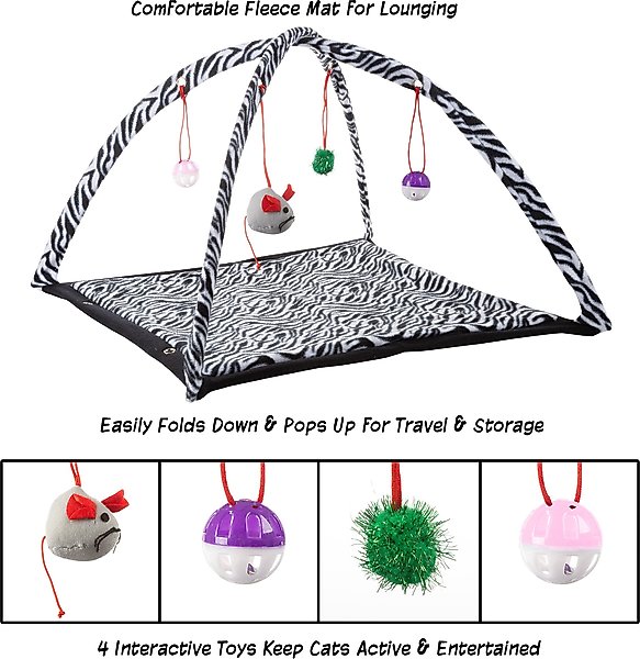 Show full view: Pet Adobe Foldable Cat Activity Center slide 3 of 7