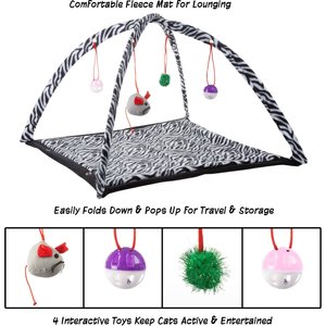 Pet Adobe Foldable Cat Activity Center