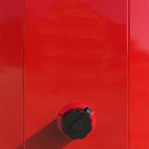 Pet Adobe Foldable Dog Pool, Red, Large