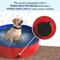 Show in main carousel: Pet Adobe Foldable Dog Pool, Red, Large slide 2 of 9