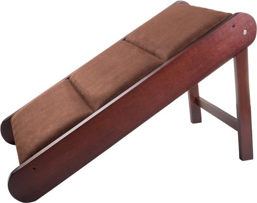 Show full view: Pet Adobe Foldable Wooden Dog & Cat Ramp, Brown slide 7 of 8