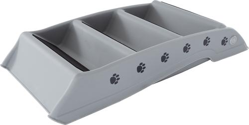 Show full view: Pet Adobe Folding Dog & Cat Steps, Gray, 4 Step- Large slide 9 of 10