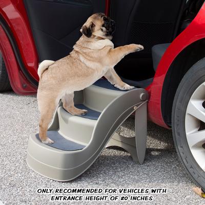 Show full view: Pet Adobe Folding Dog & Cat Steps, Tan, 3 Step- Large slide 6 of 7