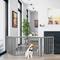 Show in main carousel: Pet Adobe Freestanding Dog & Cat Gate, 4 Panel, Small, Gray slide 1 of 9