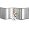 Show in main carousel: Pet Adobe Freestanding Dog & Cat Gate, 4 Panel, Small, Gray slide 7 of 9