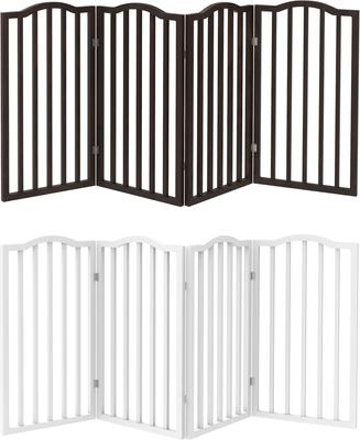 Show full view: Pet Adobe Freestanding Dog & Cat Gate, Brown, 4 Panel slide 5 of 8