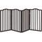 Show in main carousel: Pet Adobe Freestanding Dog & Cat Gate, Brown, 4 Panel slide 7 of 8